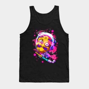 Japanese Mask Hyottoko Tank Top